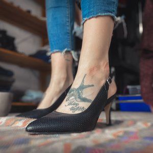 2/$45 - K Studio Sling Back Heels
